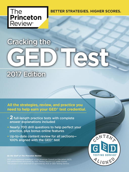 Title details for Cracking the GED Test with 2 Practice Tests, 2017 Edition by Princeton Review - Available